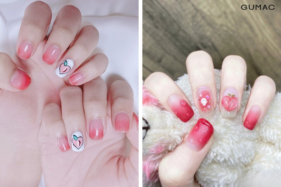 nail hinh qua dao ngot ngao