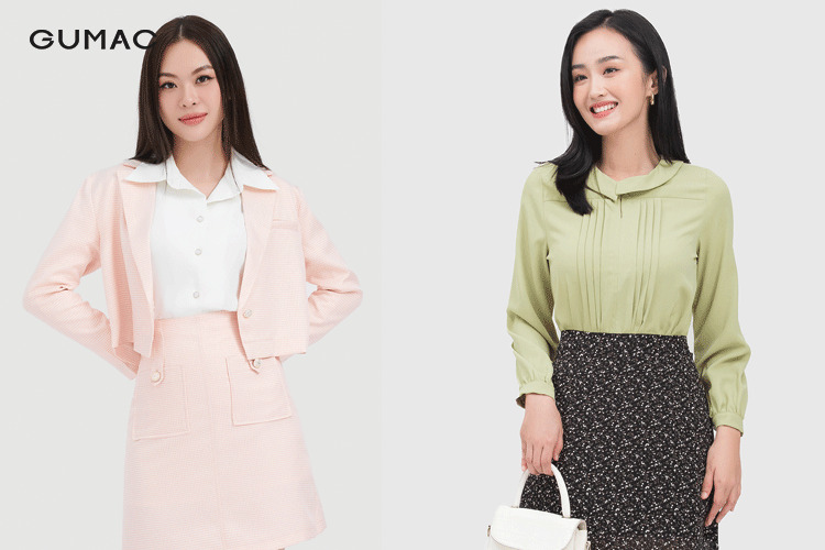 Trang phục màu pastel