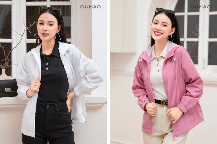 Áo khoác gió mỏng