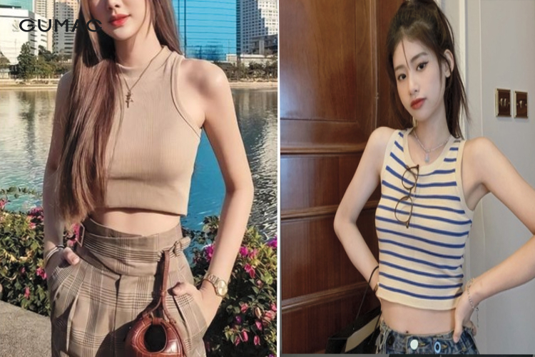 ao croptop dang sat nach voi thiet ke co tron dang yeu