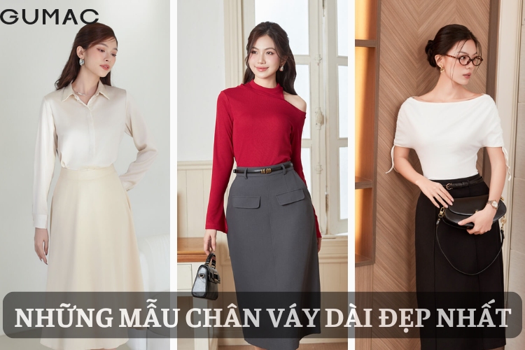 Nhung mau chan vay dai dep thanh lich cho phai nu