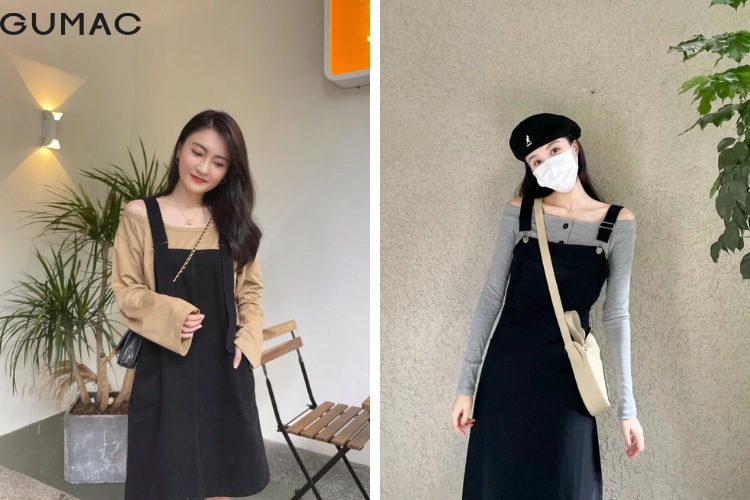 Mix vay yem cung ao tre vai