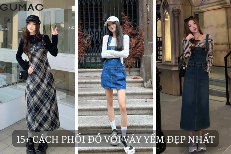 Tong hop 17 cach phoi do cung vay yem cuc xinh