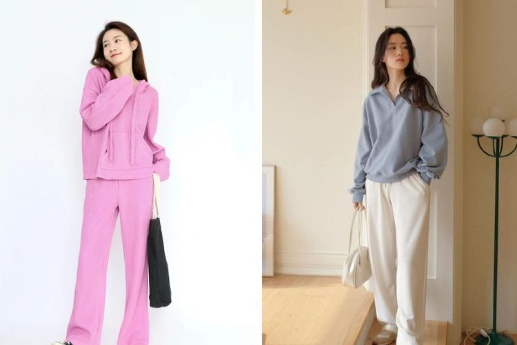 Phối đồ đi Đà Lạt cho nữ mùa lạnh cùng đồ thể thao