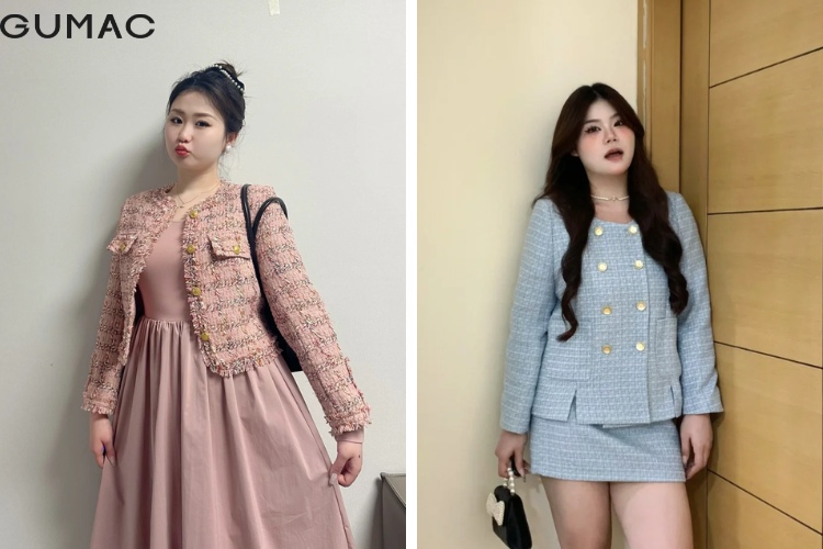 Những lưu ý khi phối đồ Tết cho nữ mập