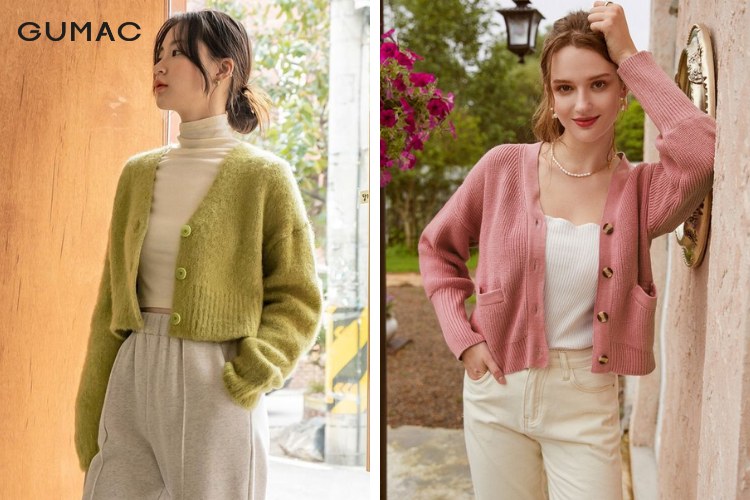 Đa dạng phong cách cùng áo khoác len mỏng