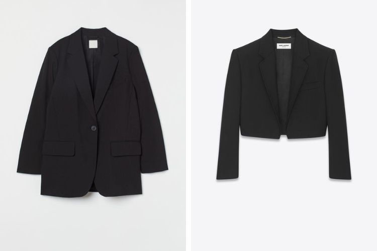 Đặc điểm nhận dạng của áo blazer