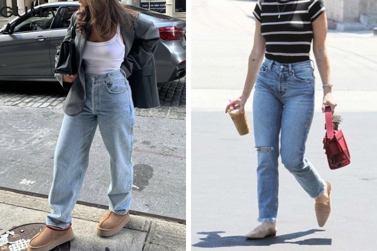 phối giày slip-on với quần baggy
