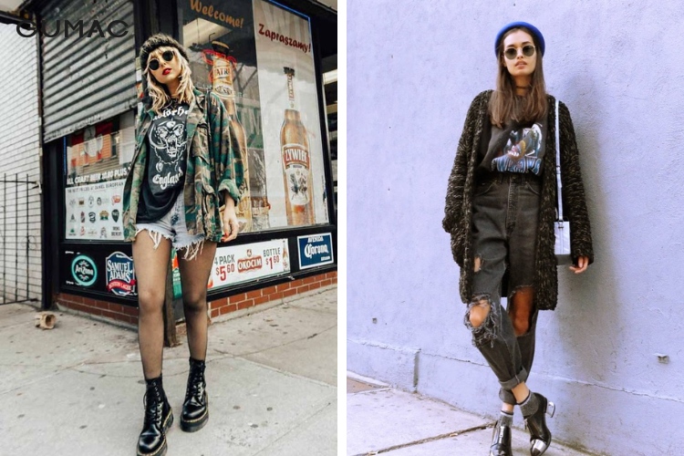 Định nghĩa về phong cách thời trang grunge