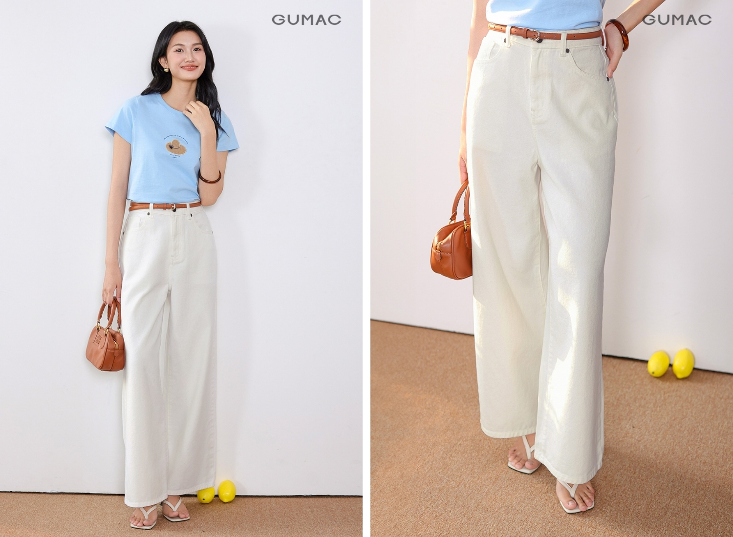 quan jean nu gumac ong suong mau trang