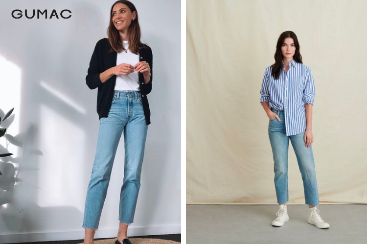 Ưu điểm khi phối đồ với quần jeans xanh