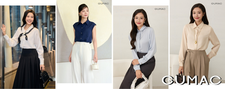 nhung mau ao so mi nu dep duoc ua chuong o shop quan ao gumac buon ma thuot