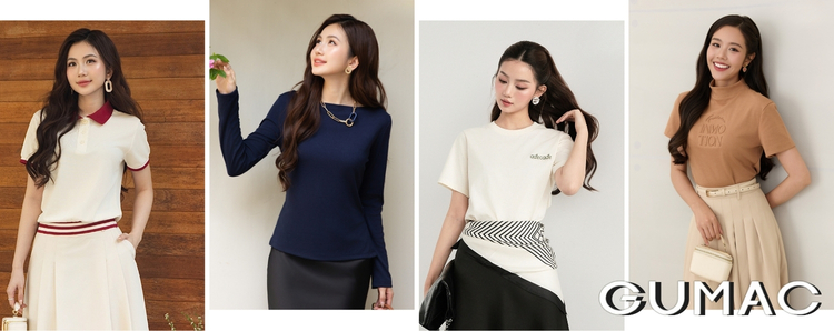 top ao thun nu ban chay nhat tai shop quan ao o dong xoai cua gumac