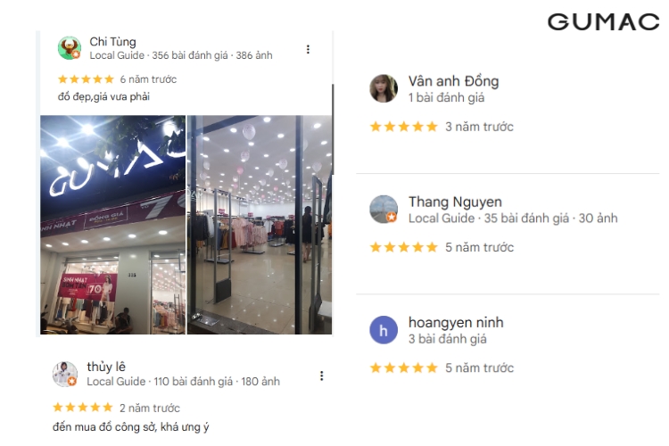 danh gia cua khach hang da mua sam tai shop quan ao gumac gia lai