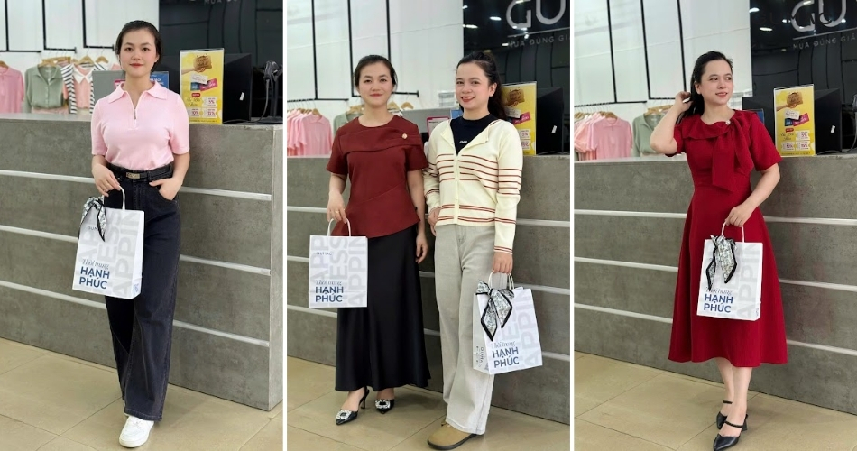 trai nghiem mua sam va dich vu khach hang tai shop quan ao gumac gia lai