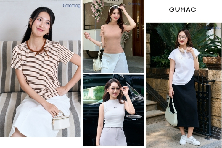 top mau ao thun nu dep tai shop quan ao nu gumac kon tum