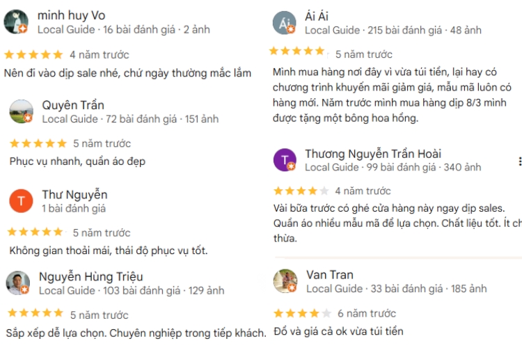 feedback cua khach da mua sam tai shop quan ao o tay ninh cua gumac