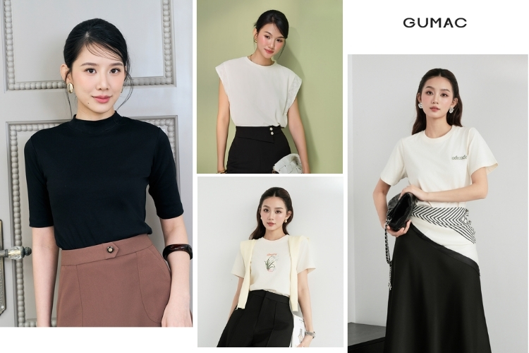 top mau ao thun nu ban chay tai shop quan ao o tay ninh cua gumac