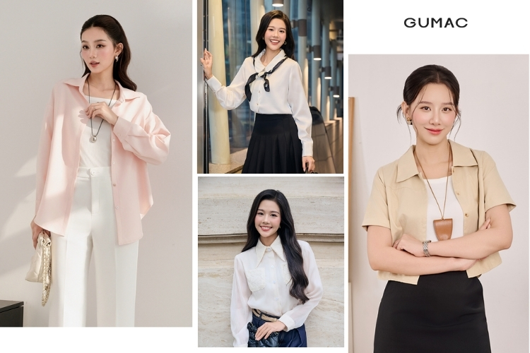 top ao so mi ban chay tai shop quan ao o tra vinh cua gumac