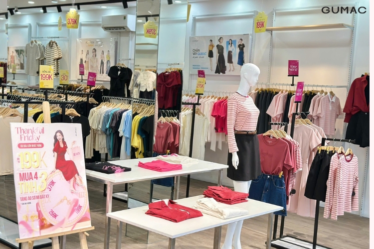 mot so hinh anh tai showroom thoi trang nu gumac vung tau