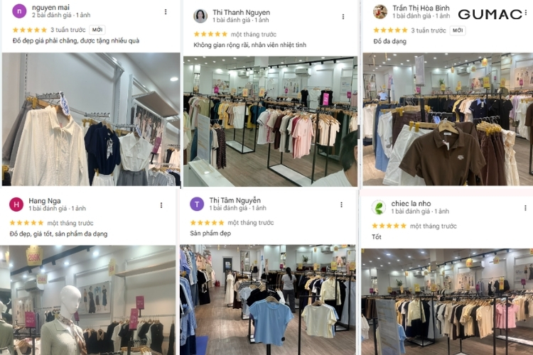 feedback cua khach hang&nbsp;da mua sam tai shop quan ao&nbsp;gumac vung tau