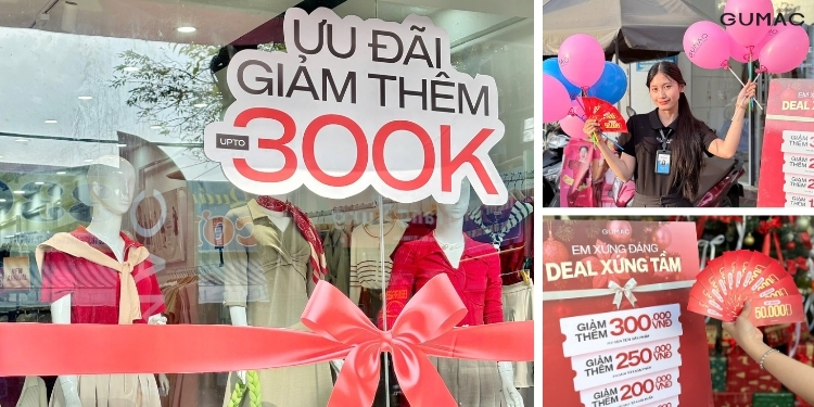 shop quan ao o vung tau cua gumac co nhieu uu dai