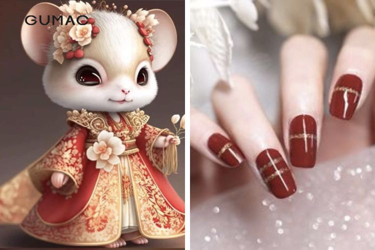 Các màu sơn móng tay cho nàng tuổi Tý