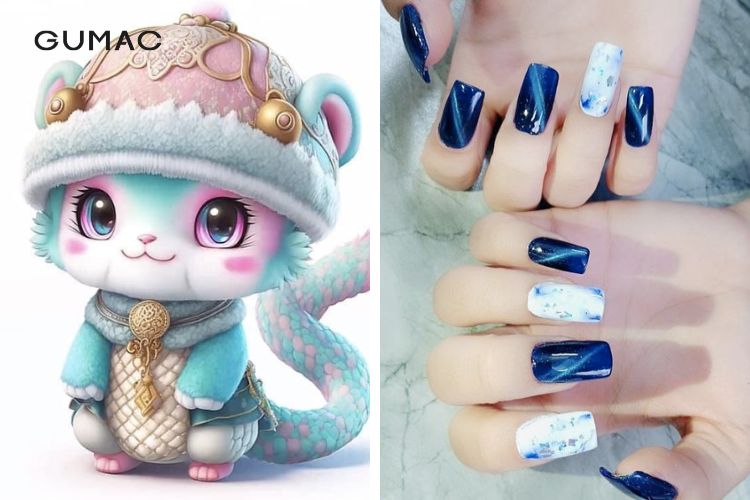 Màu sơn nail cho nữ tuổi Tỵ