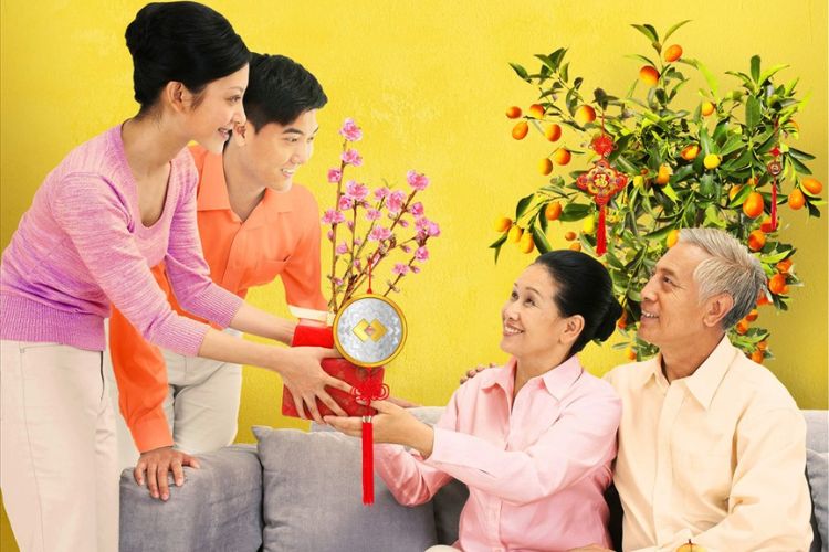Stt mùng 2 tết dành chúc tết cha mẹ&nbsp;