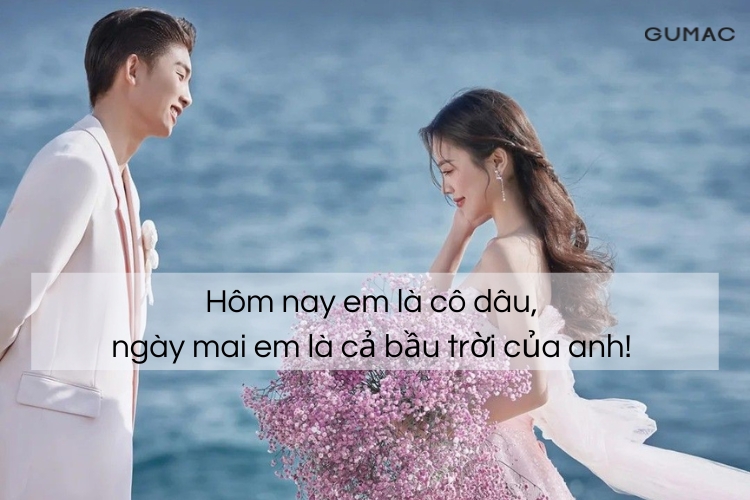 stt yeu doi de thuong cho be va co dau