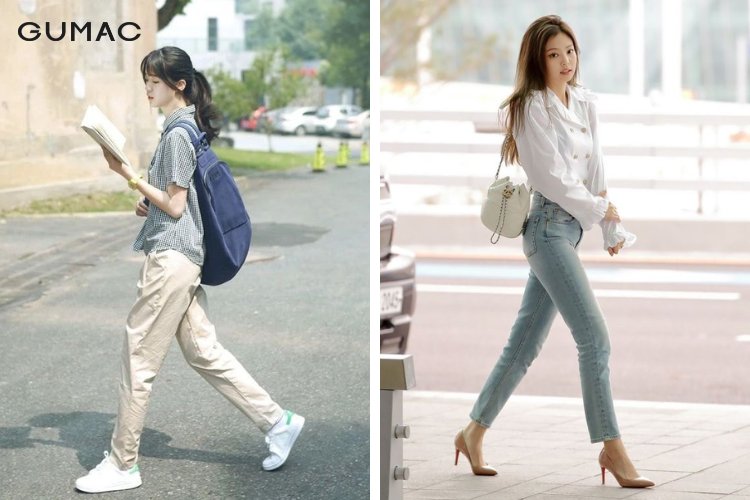 Chụp ảnh khi đang đi bộ