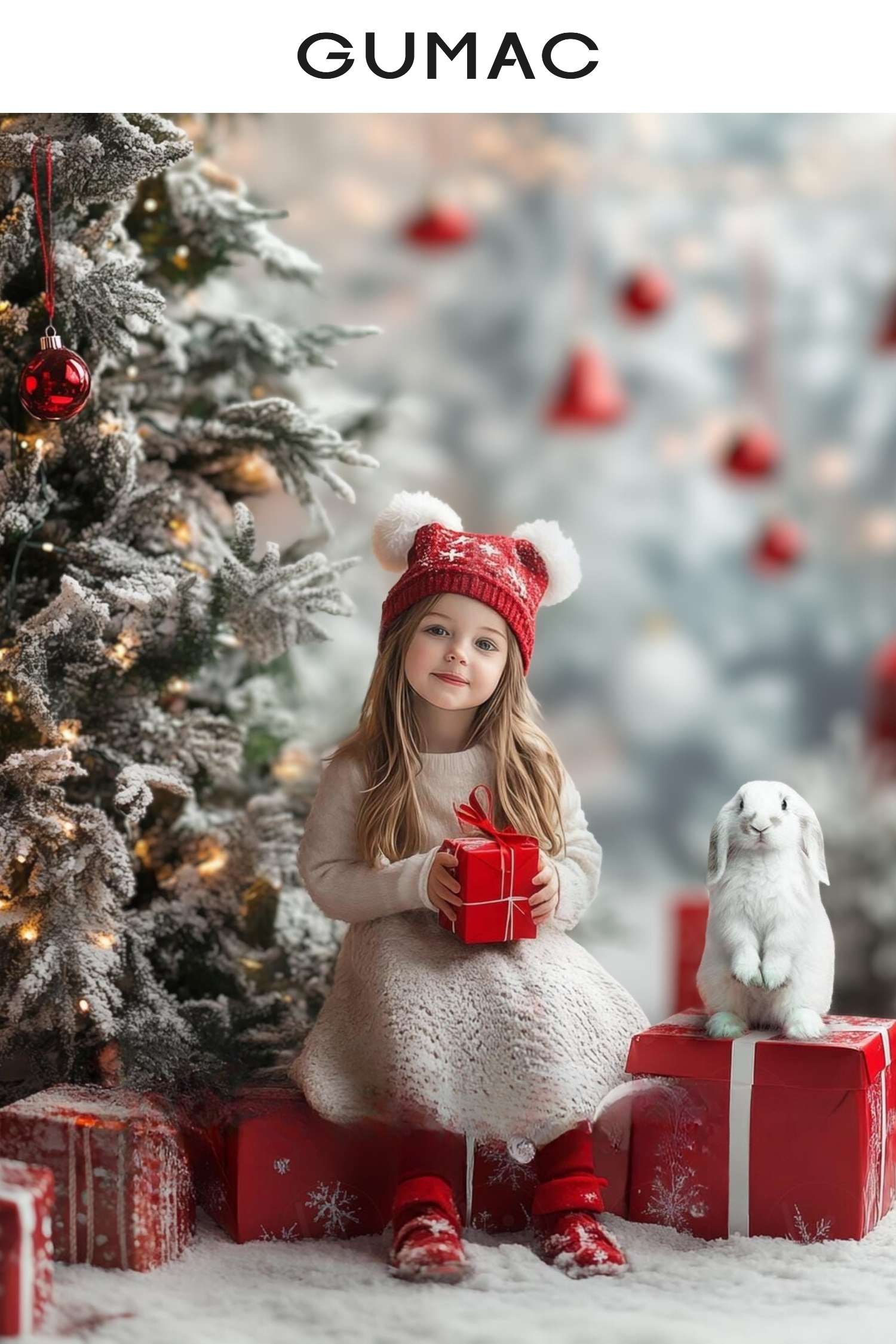 cach tao dang concept chup anh noel cho be gai