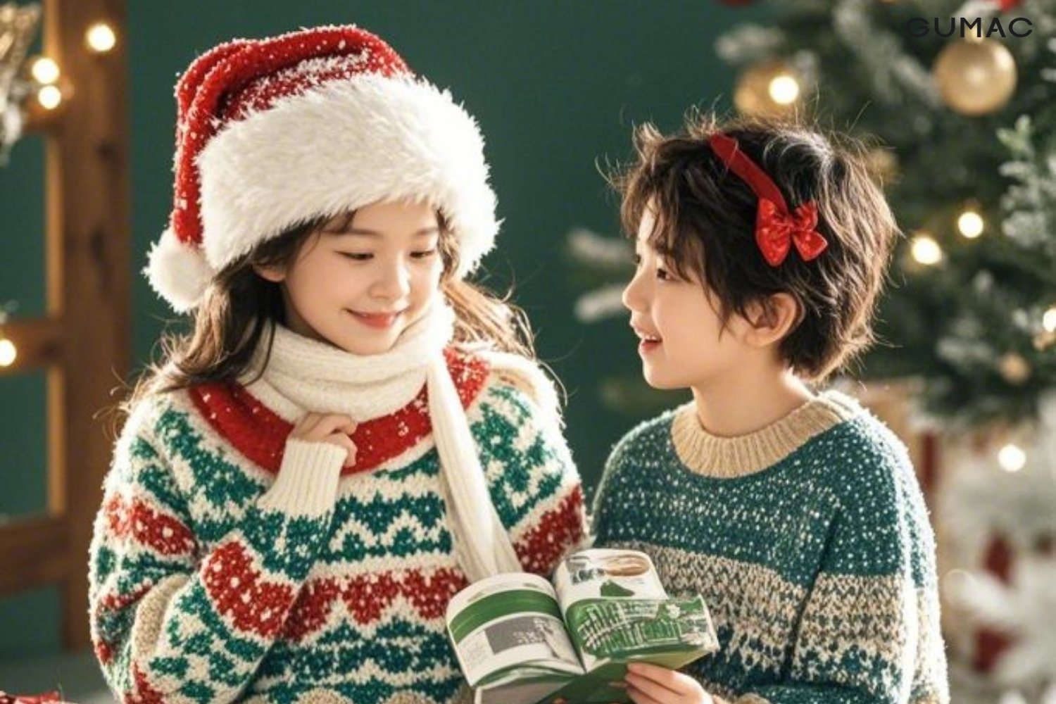 cach tao dang concept chup anh noel cho be