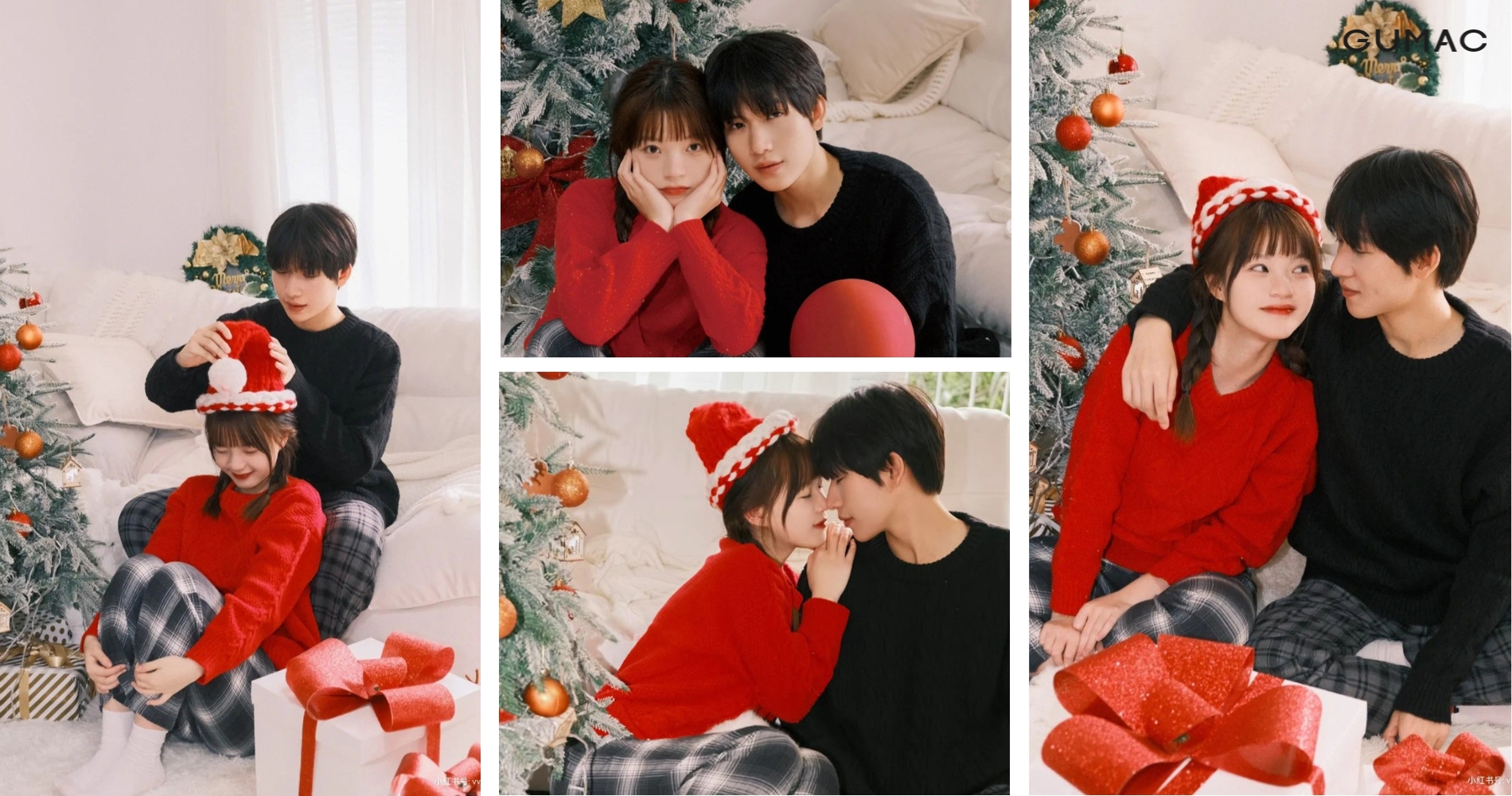 concept chup anh noel cung nguoi yeu