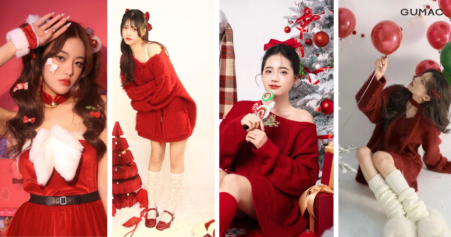 nhung cach tao dang chup anh noel dep lung linh
