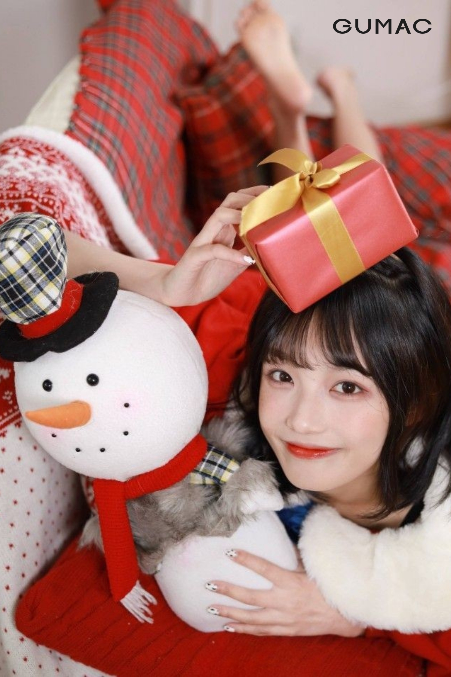 tao dang chup anh noel cung nguoi tuyet