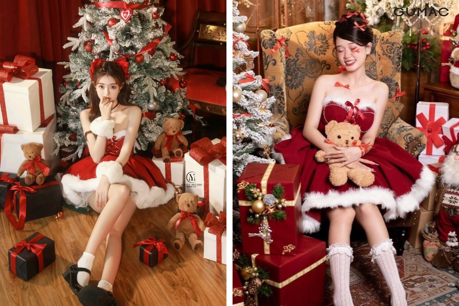 tao dang chup anh noel phong cach sexy