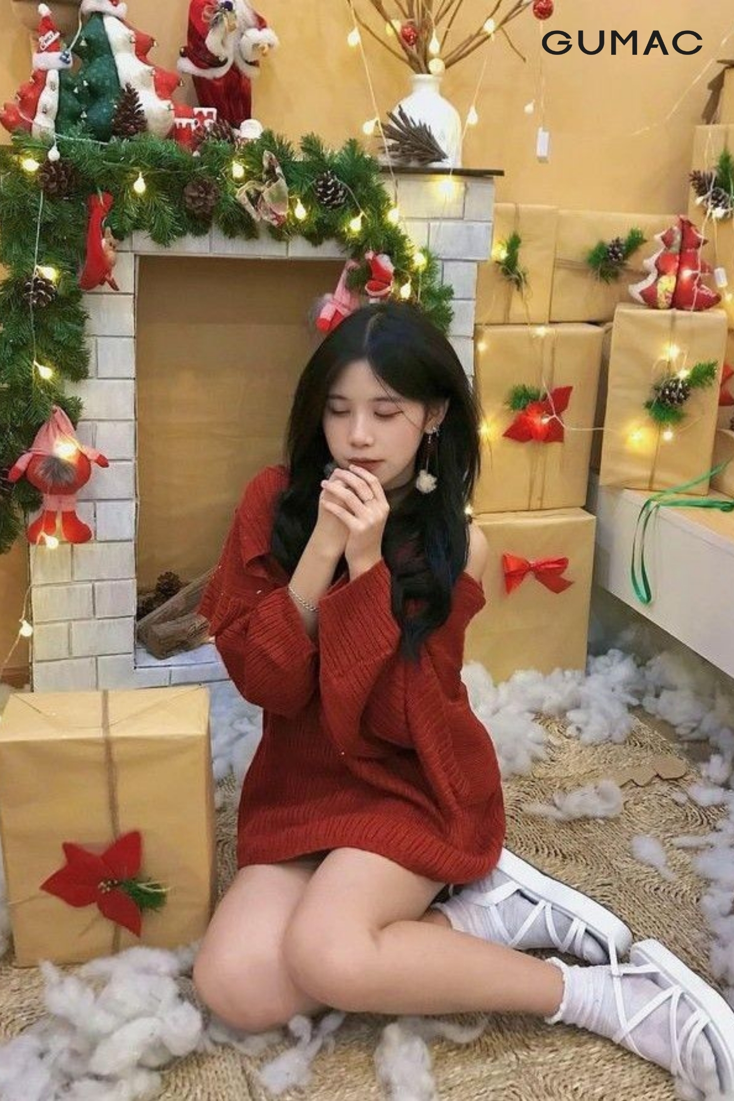 tao dang chup anh noel cung tuyet gia