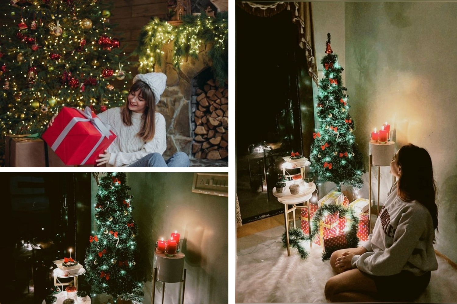 tao dang concept chup anh noel tai nha voi phu kien