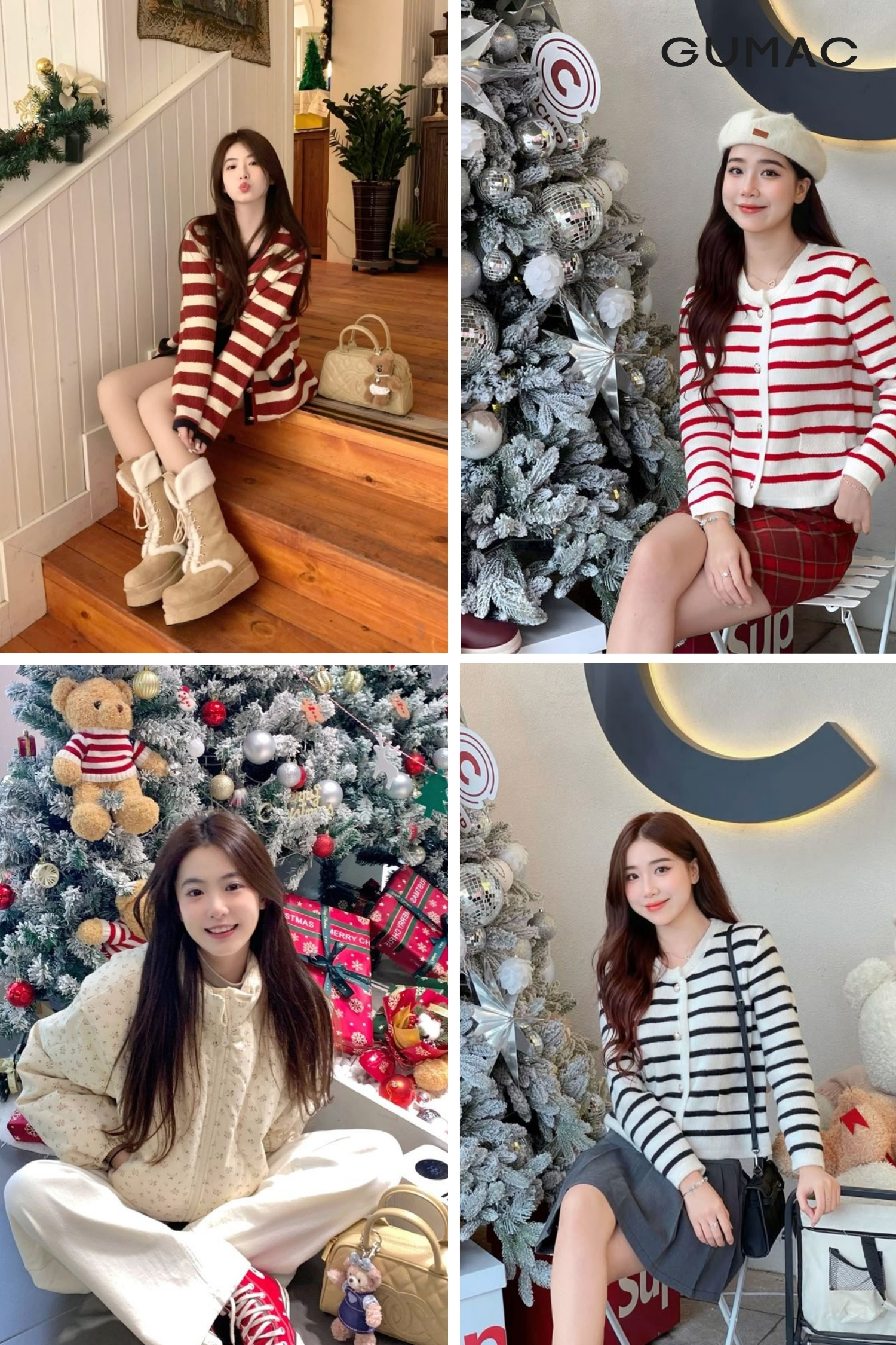 tao dang concept chup anh noel tai nha thu gian