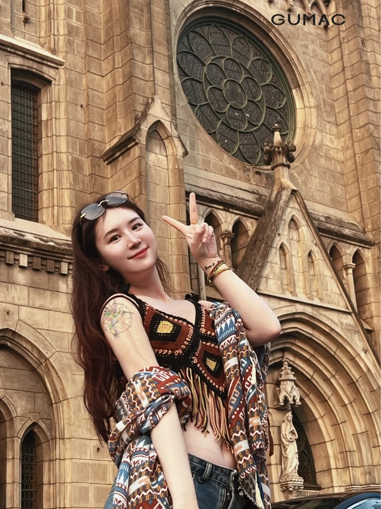 kieu chup anh chan dung o nha tho dep