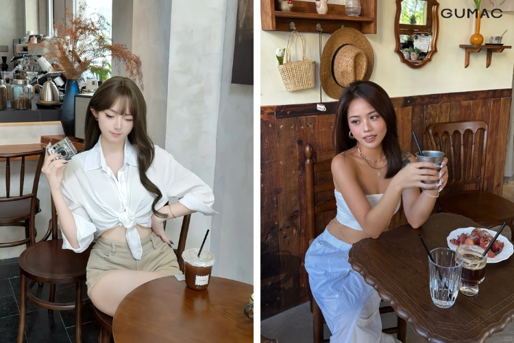 tao dang chup anh o quan ca phe voi phu kien