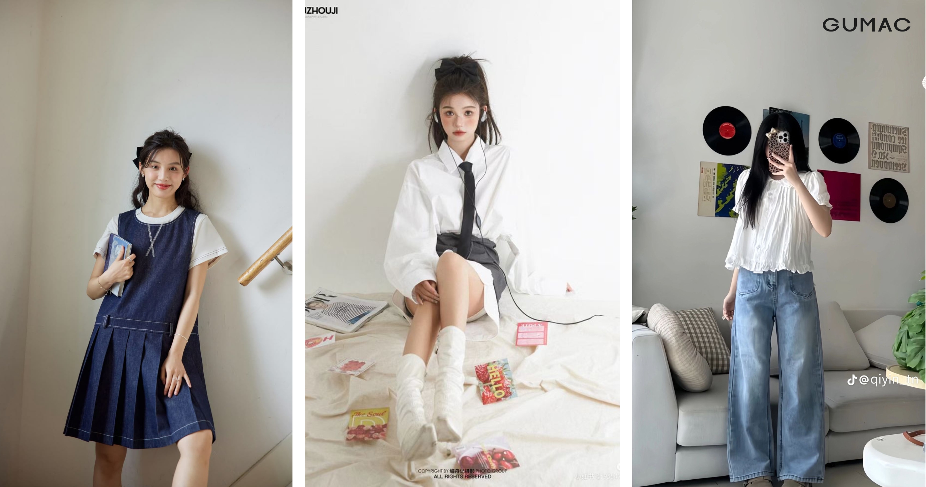 goi y mot so outfit chup anh tai nha dep va chat luong