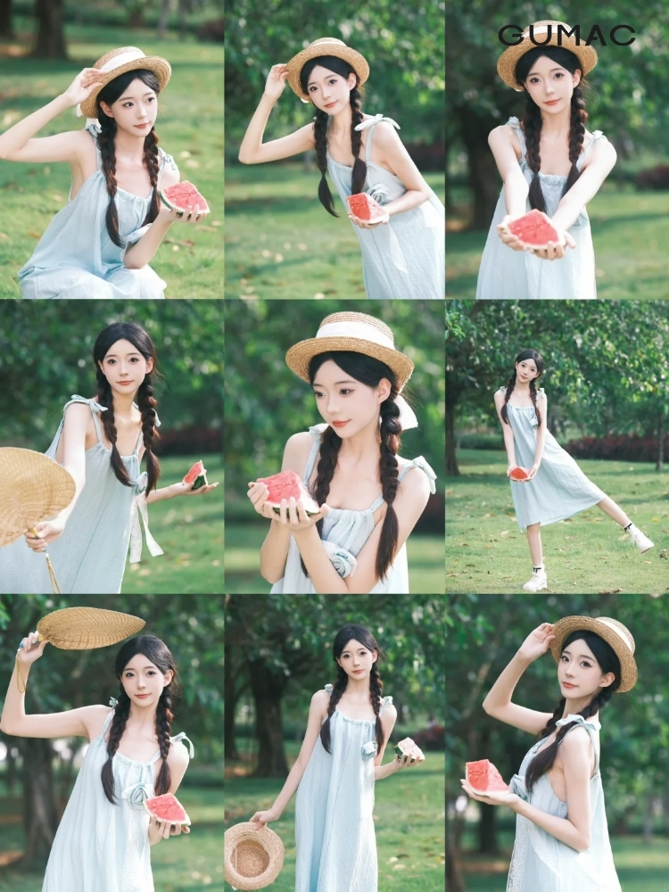 y tuong tao dang chup anh cung mu voi do an