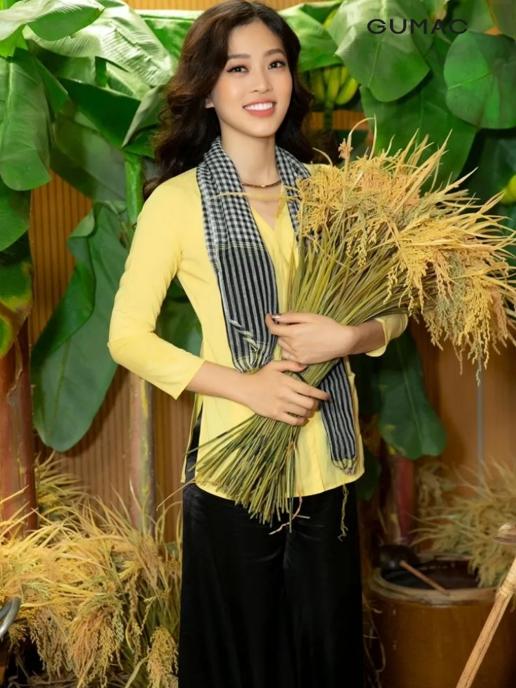 concept thieu nu mien tay voi ao ba ba