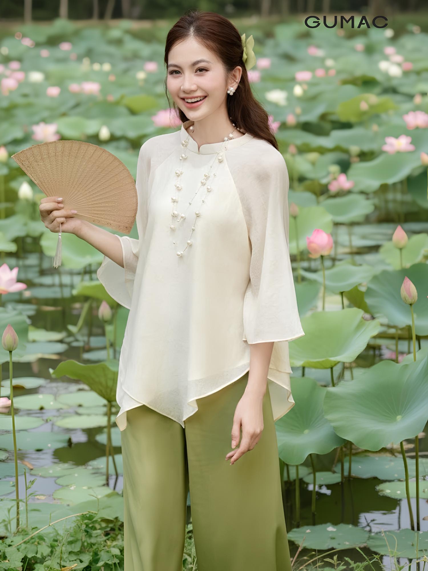 tao dang voi ao ba ba o dam sen