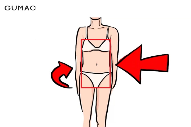 Dáng người kiểu thước kẻ