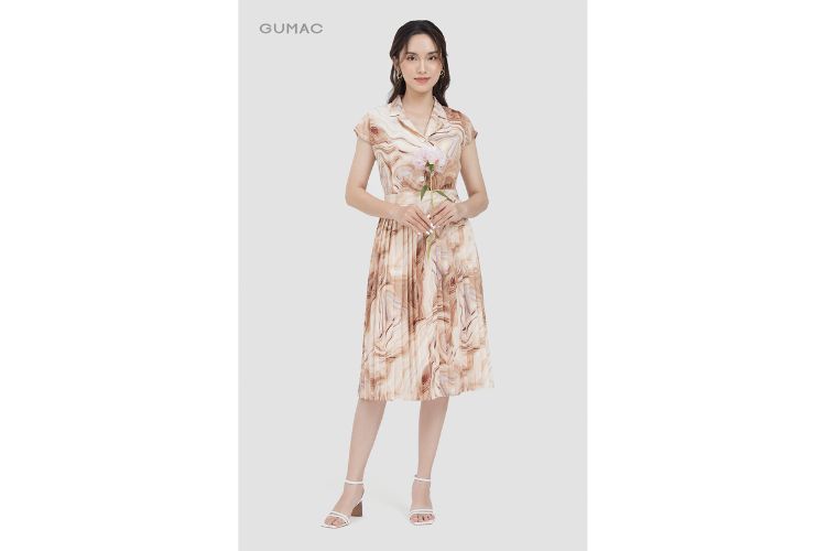 Váy đầm hoạ tiết tie-dye