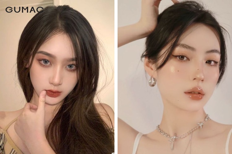 Tóc 2 mái phù hợp với gương mặt nào?