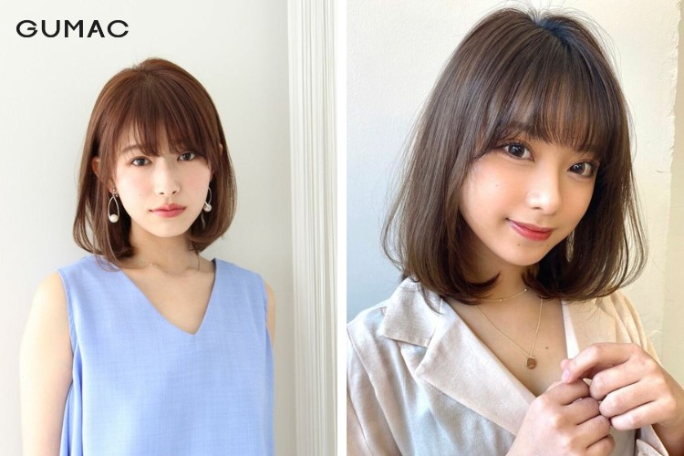 kiểu tóc bồ câu kết hợp uốn cụp